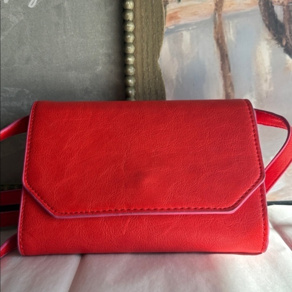 Kimichi Blue Coral Faux Leather Crossbody Purse Urban Outfitters